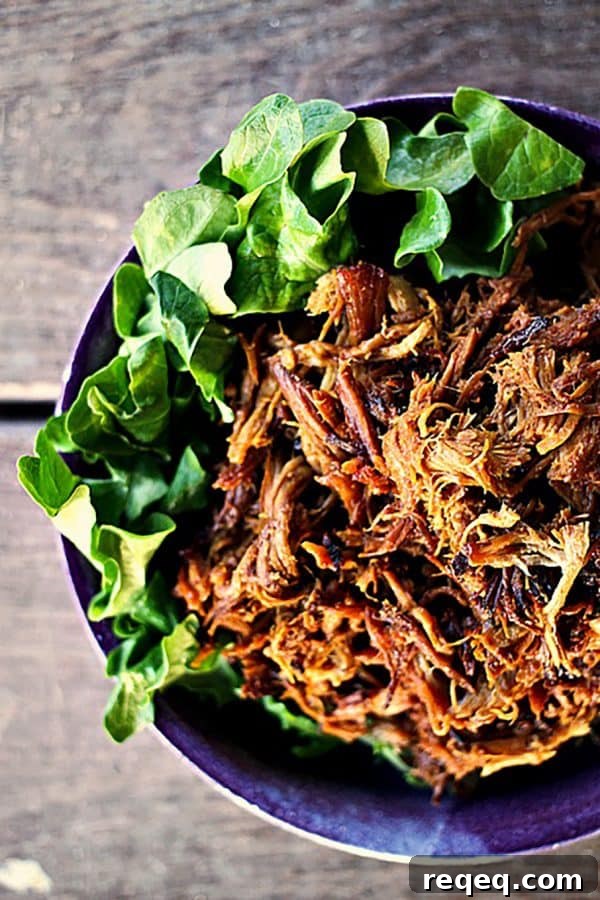 How to Roast Pork Shoulder for Juicy, Crispy Results 4 Slow-Cooker Honey Mustard Pulled Pork. Easy, spectacular food!