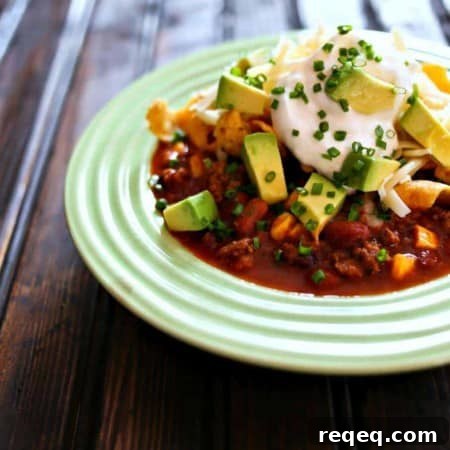 Taco Soup in a slow-cooker or on the stove-top from foodiewithfamily.com