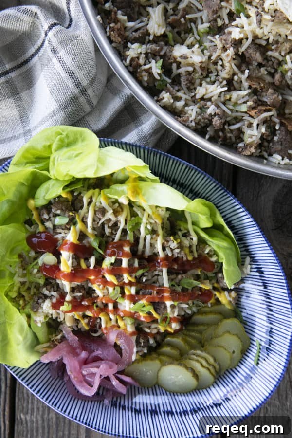 Savory Ground Beef Fried Rice Recipe for Quick Weeknight Meals 5 Ground Beef Fried Rice a.k.a. Cheeseburger Fried Rice