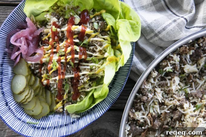 Savory Ground Beef Fried Rice Recipe for Quick Weeknight Meals 8 Ground Beef Fried Rice a.k.a. Cheeseburger Fried Rice