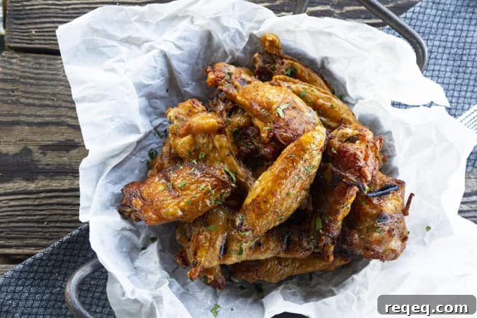 Crispy Smoked Chicken Wings Recipe for Juicy, Flavorful Results 3 Smoky, crispy-skinned, and flavourful, these irresistible crispy smoked chicken wings are as simple to make as they are easy to eat.