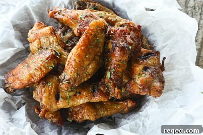 Crispy Smoked Chicken Wings Recipe for Juicy, Flavorful Results 5 Smoky, crispy-skinned, and flavourful, these irresistible crispy smoked chicken wings are as simple to make as they are easy to eat.