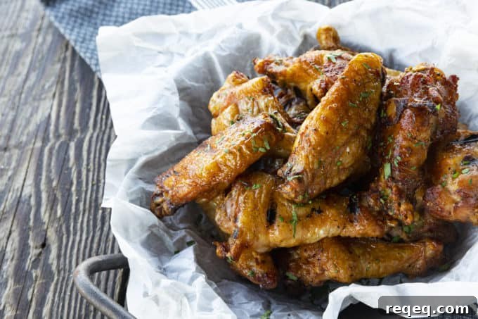 Crispy Smoked Chicken Wings Recipe for Juicy, Flavorful Results 6 Smoky, crispy-skinned, and flavourful, these irresistible crispy smoked chicken wings are as simple to make as they are easy to eat.