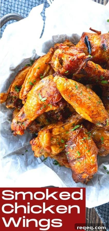 Crispy Smoked Chicken Wings Recipe for Juicy, Flavorful Results 8 Smoky, crispy-skinned, and flavourful, these irresistible crispy smoked chicken wings are as simple to make as they are easy to eat.