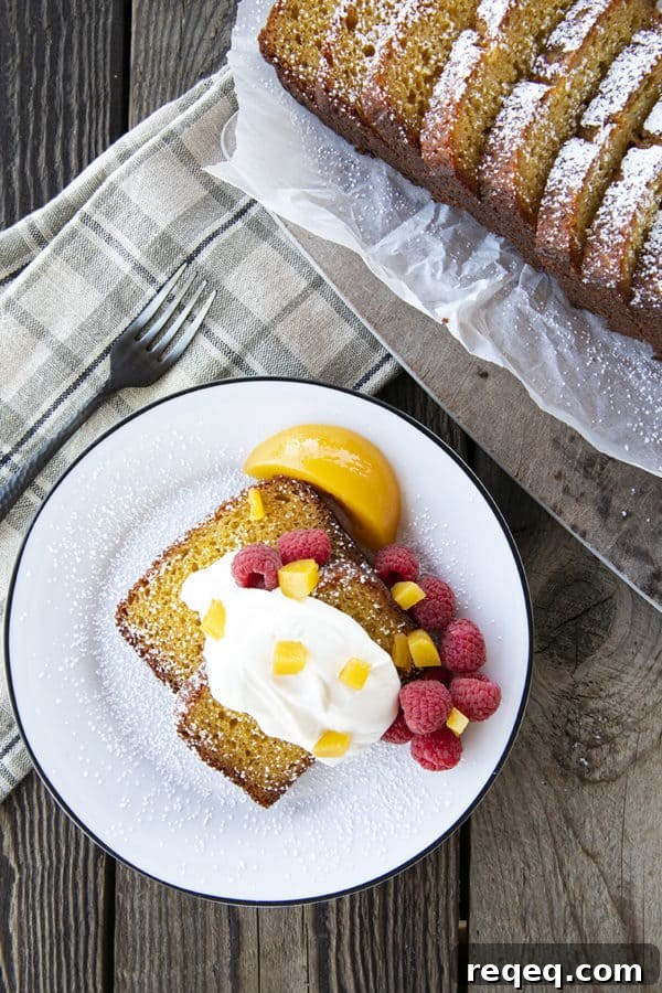 Brown Sugar Peach Yogurt Cake Recipe for Moist Summer Desserts 6 French Yogurt Cake is the world's easiest cake, but that doesn't make it any less impressive, and this Brown Sugar Peach Yogurt Cake is simple to make and simply divine! It's surprisingly sophisticated for a cake made with such humble ingredients.