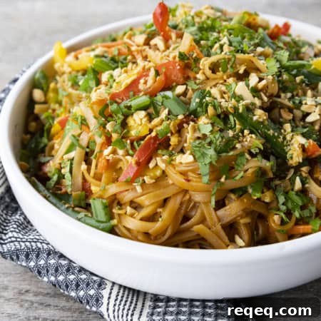 Rice Noodle Stir Fry