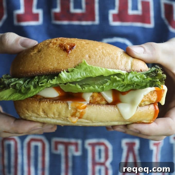 Baked Buffalo sauce infused, tender chicken meatballs studded with sauteed celery, onions, and carrots and crumbled bleu cheese served on toasted submarine or hoagie rolls topped with creamy, perfectly melted cheese.