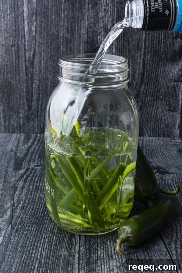 Jalapeño-Infused Tequila Recipes & Serving Ideas 4 Easy to make Jalapeno Tequila is about to set your taste buds tingling all summer long! Give your life a little kick with spicy cocktails made from Jalapeno Tequila.