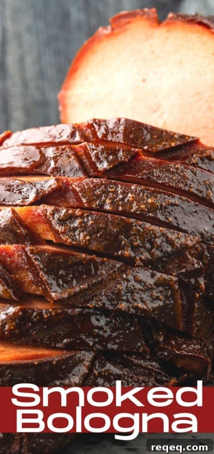 How to Smoke Bologna for Big Flavor at Home 10 crispy-edged bologna on a hamburger bun or great homemade sandwich bread with mustard or mayo, lettuce, tomato, and a slab of sweet onion.