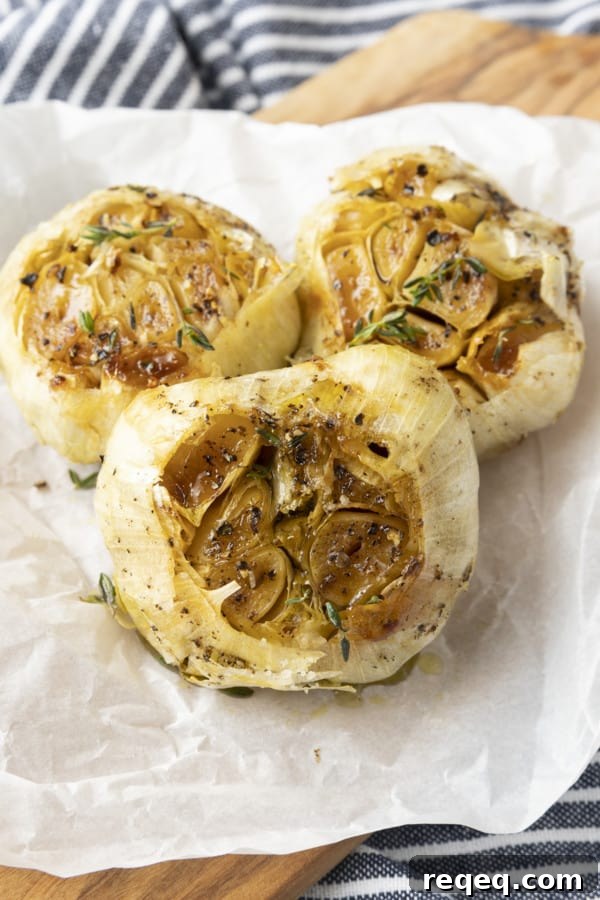 Crispy Air-Fryer Roasted Garlic: Sweet, Caramelized Cloves 7 Roasted garlic cloves in a jar
