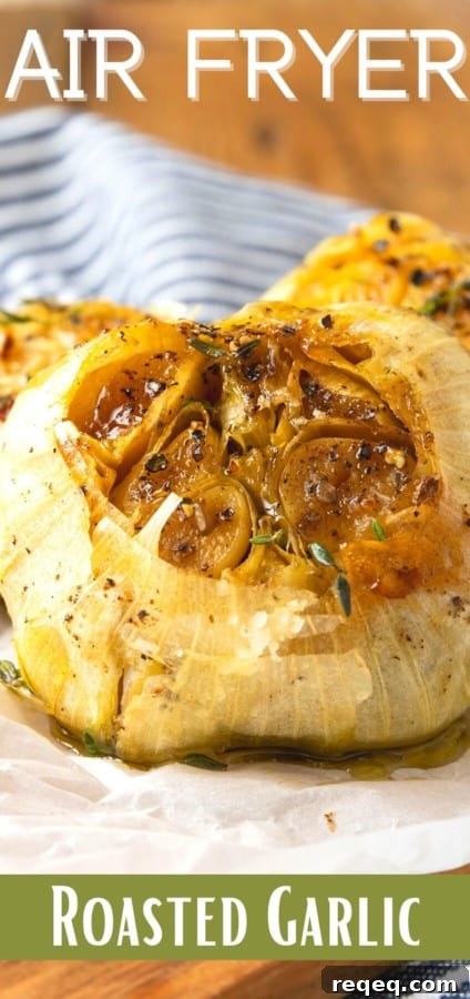 Crispy Air-Fryer Roasted Garlic: Sweet, Caramelized Cloves 9 Roasted garlic ready to enjoy