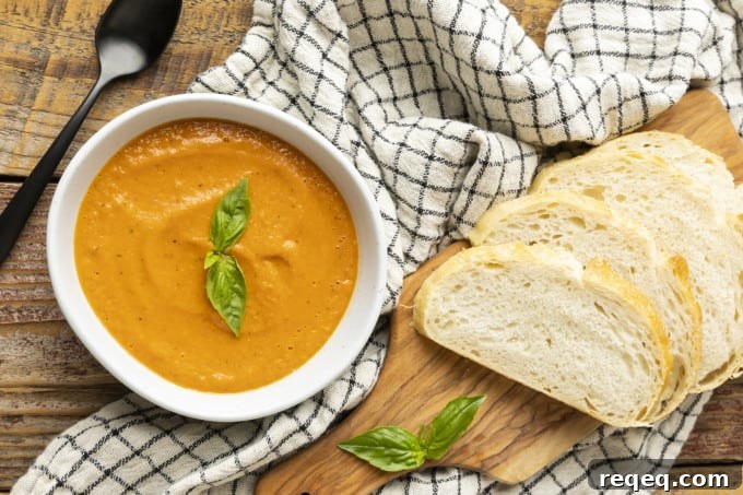 Silky Tomato Basil Soup Recipe with Fresh Herbs 7 Super smooth, ultra Creamy Tomato Basil Soup is both the best and easiest way to make soup from fresh tomatoes. You’re going to love this so much, you’ll want to double, triple or even quadruple the recipe to keep on hand in the freezer long after summer and fresh tomatoes are a pleasant memory.