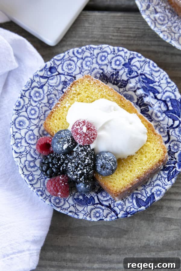 Lemon yogurt cake