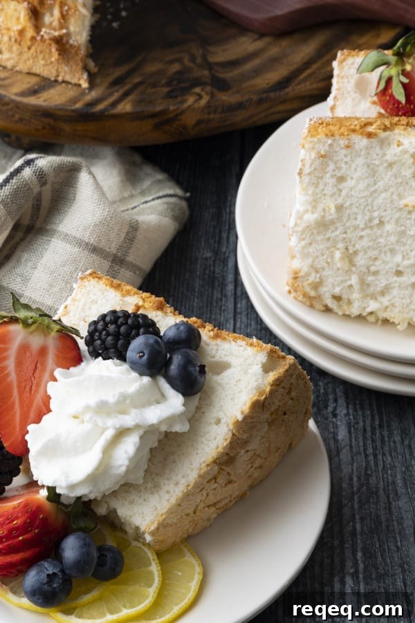 Angel food cake
