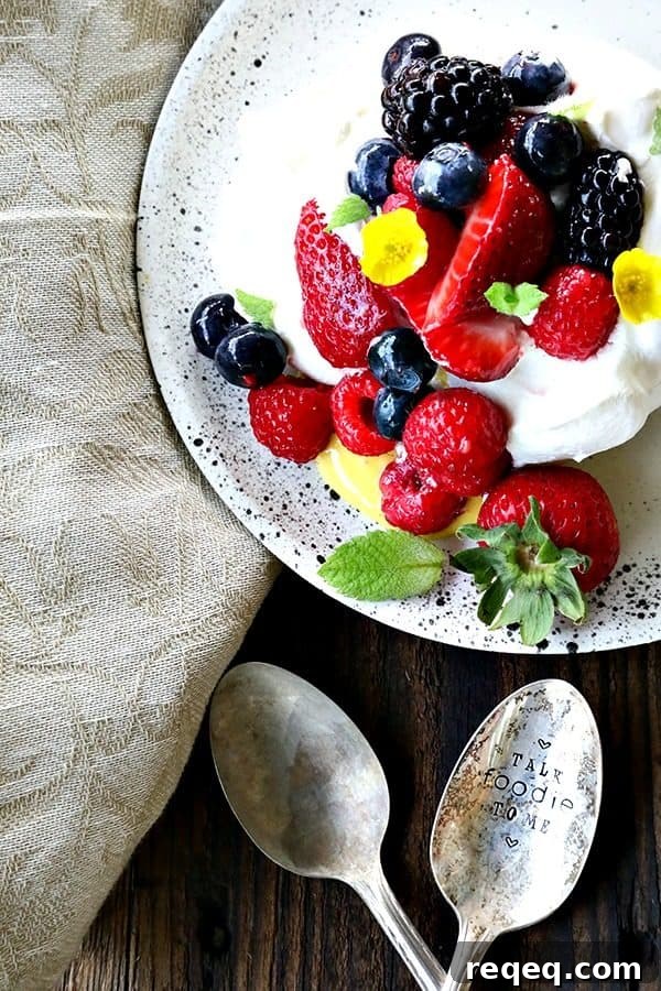 Mini pavlova