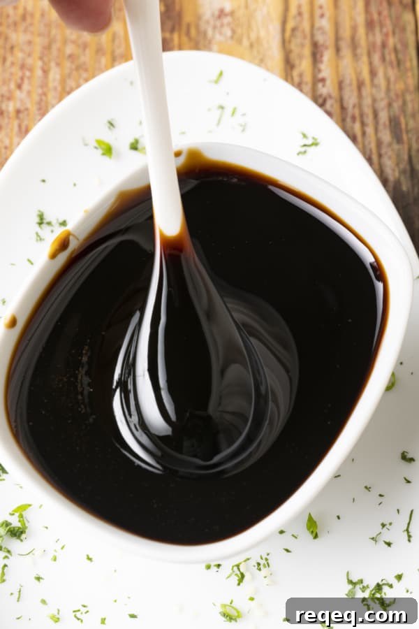 Classic Japanese Unagi Sauce is a glossy, lusciously thick and flavourful multi-purpose condiment made of just soy sauce, mirin, and sugar. These three simple ingredients are simmered together until shiny and sticky.