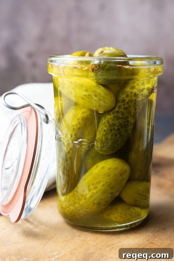 Moonshine Pickles Recipe: How to Make Boozy Canned Cucumbers 5 Moonshine pickles are a fun, boozy snack for gatherings.