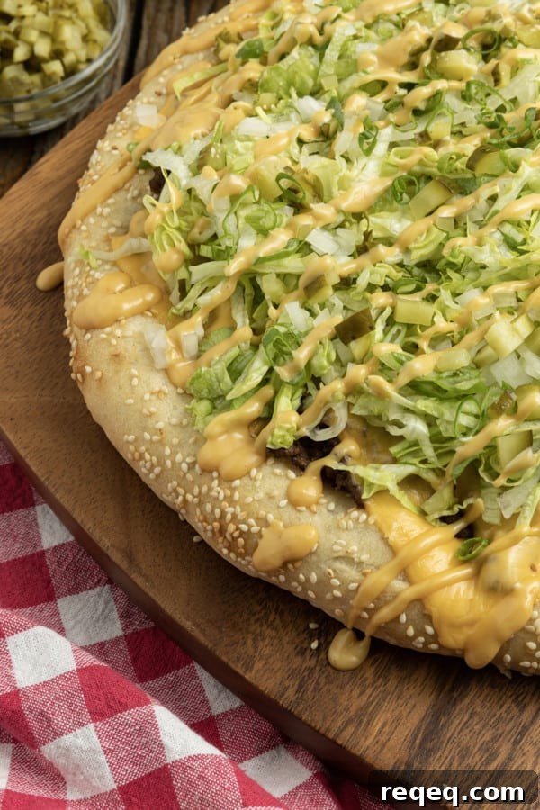 Big Mac Pizza Recipe: How to Make the Iconic Burger Pie at Home 6 Big Mac Pizza brings the classic “two all beef patties, special sauce, lettuce, cheese, pickles, onions, on a sesame seed bun” taste that you love to pizza in this irresistible recipe! It’s got that craveable fast-food flavour but made fresher than the real thing in your own home for pizza night.