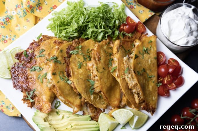 Crispy Chicken Tacos Recipe: Crunchy Street-Style Tacos in 30 Minutes 3 Crunchy Baked Crispy Chicken Tacos