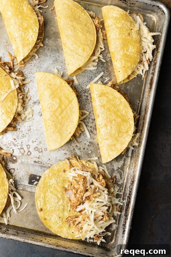 Crispy Chicken Tacos Recipe: Crunchy Street-Style Tacos in 30 Minutes 4 Crunchy Baked Crispy Chicken Tacos