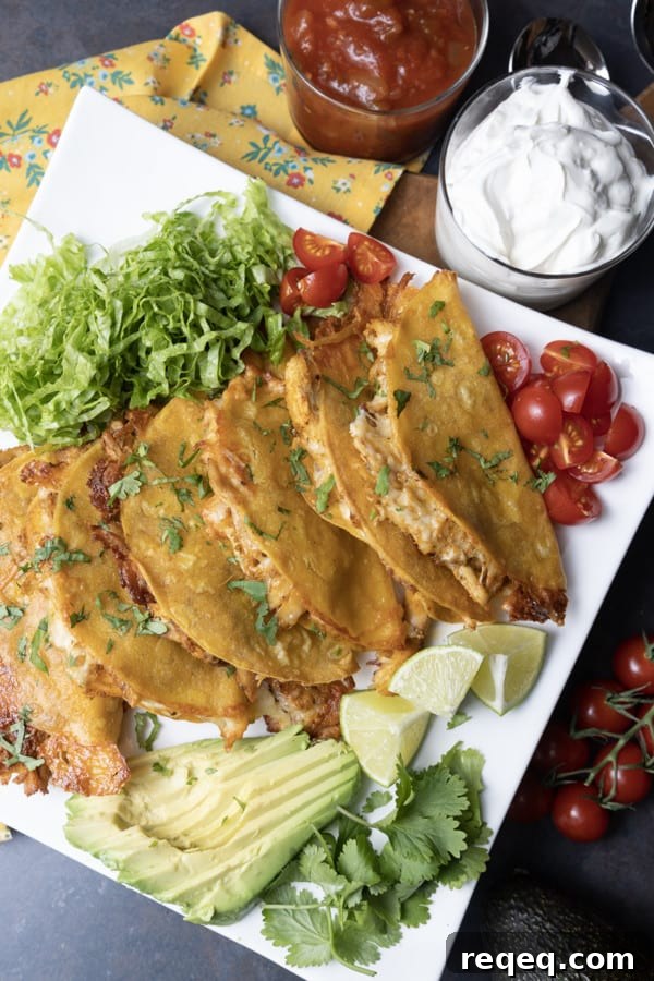 Crispy Chicken Tacos Recipe: Crunchy Street-Style Tacos in 30 Minutes 6 Crunchy Baked Crispy Chicken Tacos