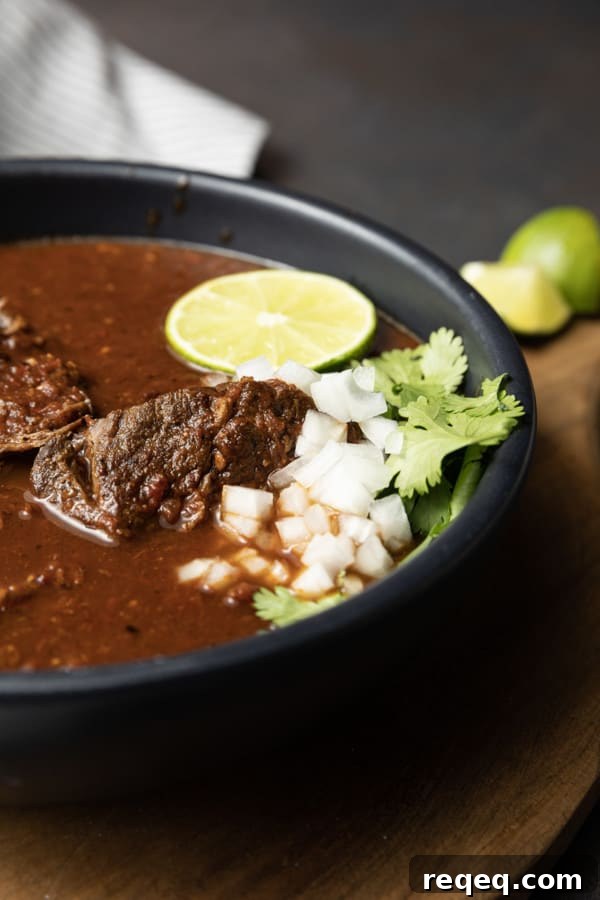 Instant Pot Birria Tacos: Tender Meat in Rich Consommé 4 Assembled birria ingredients ready for the Instant Pot.