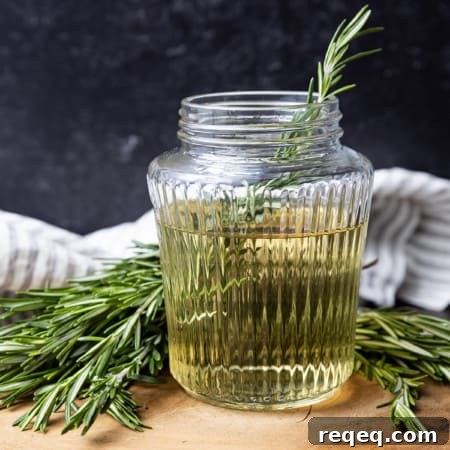 Homemade Rosemary Simple Syrup Recipe for Cocktails & Desserts 7 Rosemary simple syrup captures the citrus flavors and woodsy, mint-like fragrance of the freshest rosemary to add to your favourite cocktails, cakes, ice cream, and hot or cold drinks. Elevate your happy hour with this sophisticated yet inexpensive addition that tastes like a million dollars.