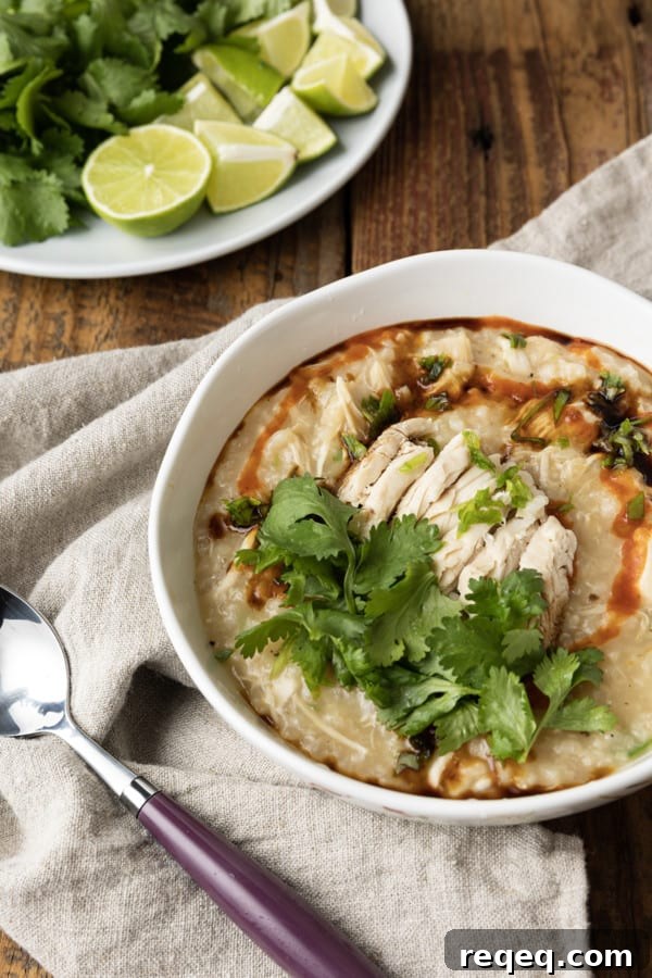 Vietnamese Chicken Congee (Cháo Gà): Authentic Recipe & Tips 4 Cooking chao ga in a pot
