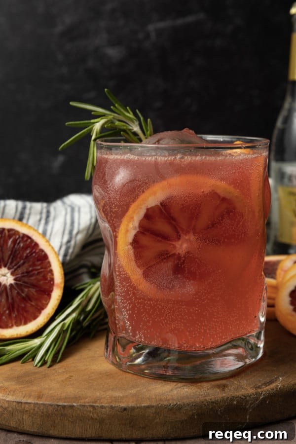 Rosemary Gin Cocktail: Refreshing Herb-Infused Drink Recipe 4 This sophisticated rosemary cocktail is the perfect way to elevate your happy hour. Light, fizzy, and refreshing, this perfect cocktail marries fresh citrus to fragrant rosemary.