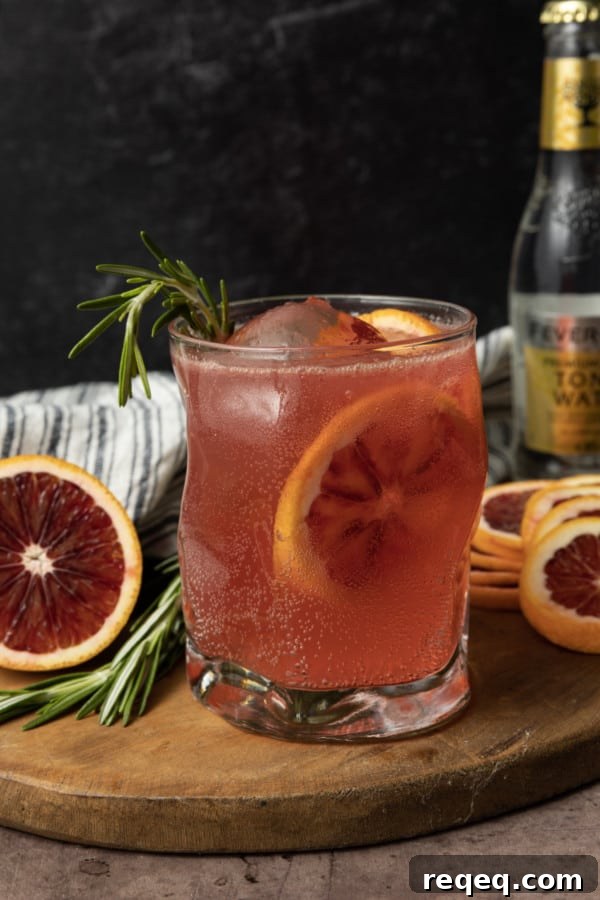 Rosemary Gin Cocktail: Refreshing Herb-Infused Drink Recipe 6 This sophisticated rosemary cocktail is the perfect way to elevate your happy hour. Light, fizzy, and refreshing, this perfect cocktail marries fresh citrus to fragrant rosemary.