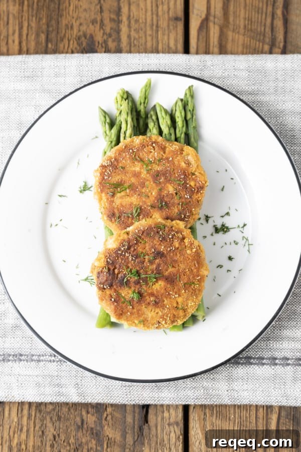 Shredded canned salmon for patties