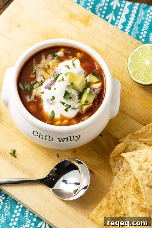 5-Ingredient Taco Soup Recipe: Quick Weeknight Meal 6 5 Ingredient Taco Soup