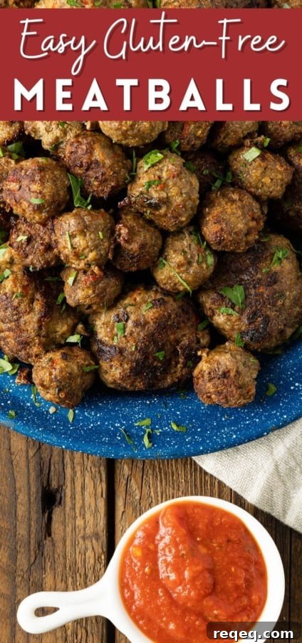 Gluten-Free Italian Meatballs Recipe for Tender, Flavorful Meatballs 8 These easy gluten free meatballs are so succulent and savoury with a texture so perfect, you’ll judge all other meatballs by them! Whether you serve them with spaghetti sauce, turn them into Swedish meatballs, tuck them in the best meatball subs, or serve them on toothpicks as an appetizer, you’ll never miss the gluten!