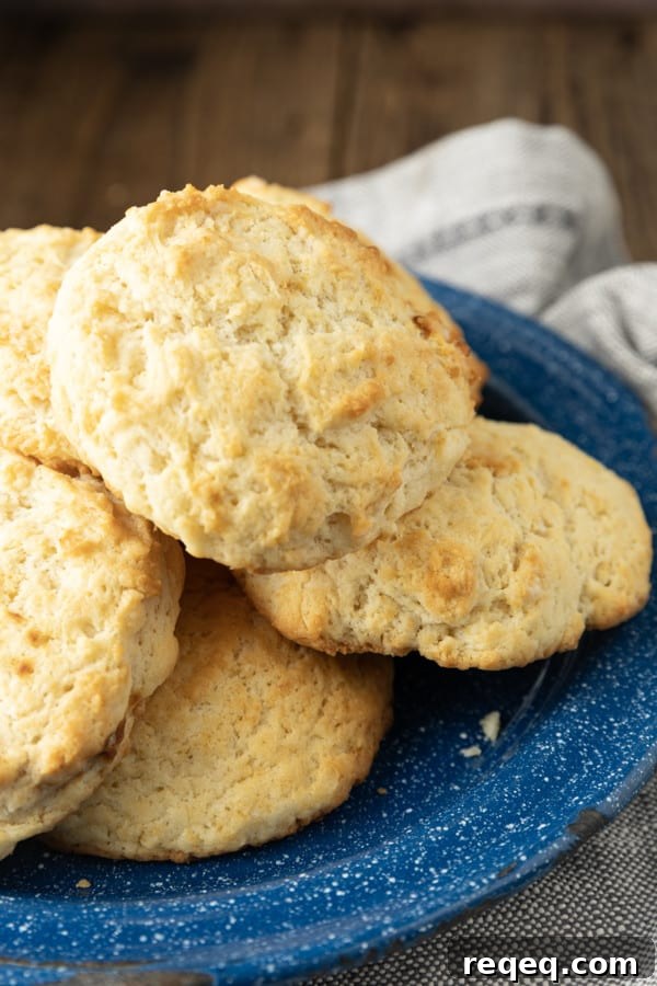 Flaky Buttermilk Drop Biscuits Recipe for Perfect Breakfast 4 Fluffy, tender, beyond-easy-to-make buttermilk drop biscuits take one bowl, don't require kneading or special equipment, and are delightfully delicious!