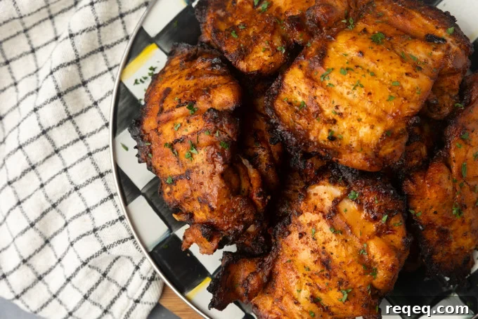 Juicy Pellet-Grilled Chicken Thighs: Flavorful Weeknight Recipe 5 img 38906 4