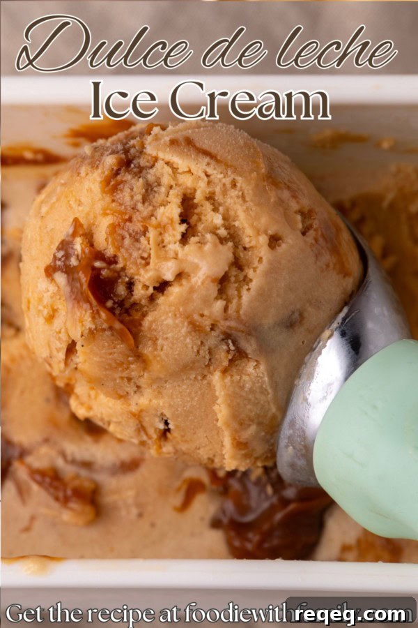 Creamy Dulce de Leche Ice Cream Recipe – Homemade Argentine Flavor 7 Dulce de leche ice cream.