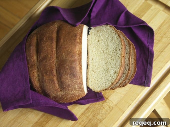 One-Hour Homemade Bread: Quick Rustic Loaf Recipe 5 img 3929 5