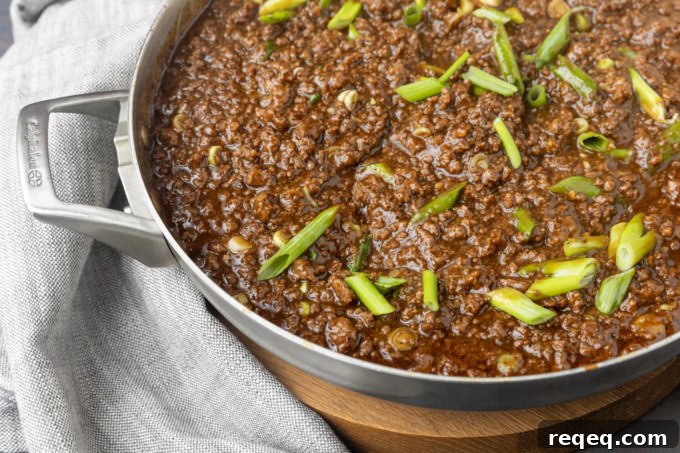 Mongolian Beef with Ground Beef Recipe: Quick Savory Stir-Fry 3 Mongolian rice in an everyday pan