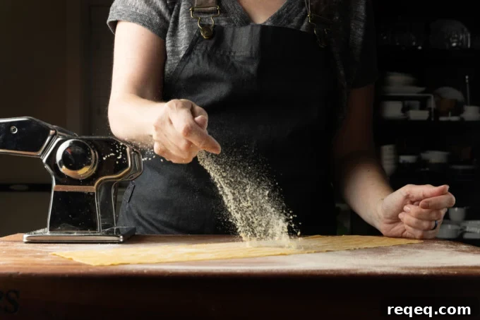 homemade pasta