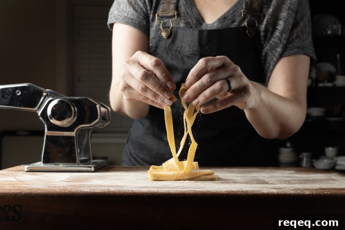 homemade pasta