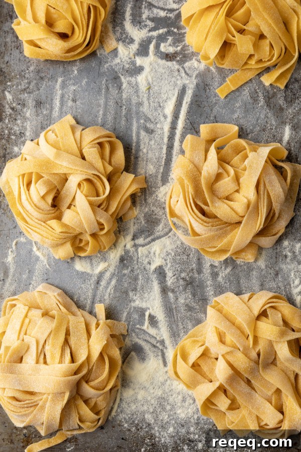 homemade pasta