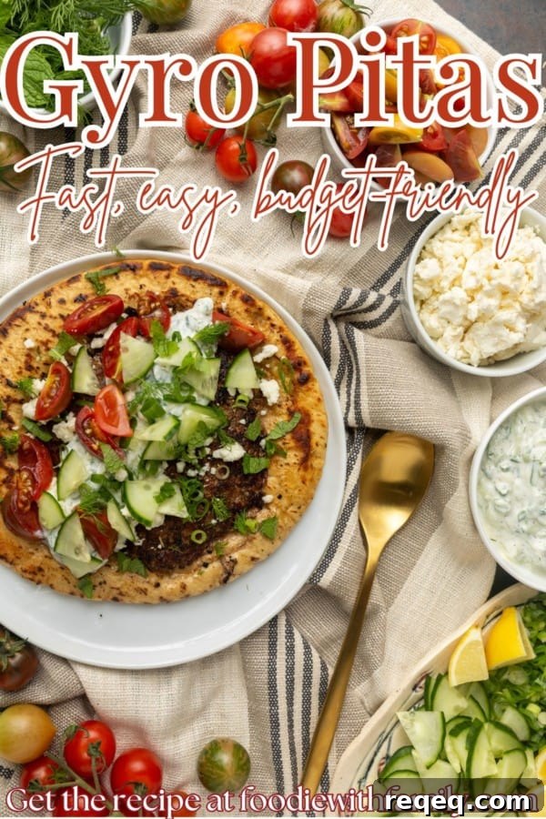 Authentic Gyro Pita Bread Recipe for Soft, Fluffy Pitas 9 Finished gyro pita