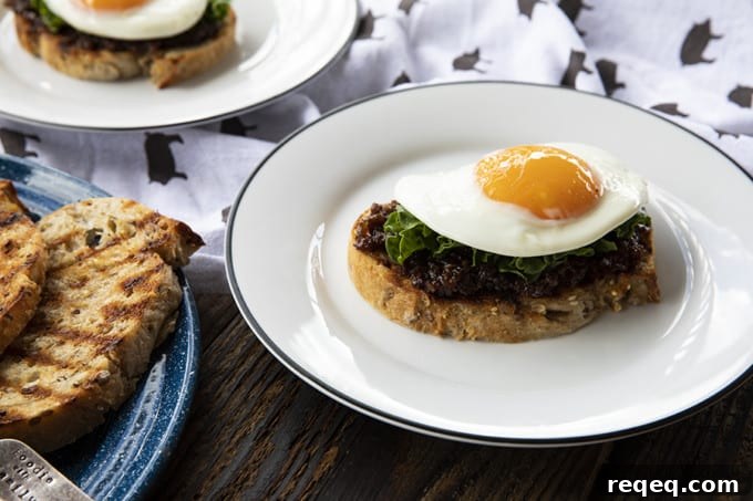 Savory Bacon and Caramelized Onion Jam Recipe 3 Bacon Onion Jam: Crispy Bacon is made into the ultimate breakfast spread with maple syrup, onions, coffee, brown sugar + pepper.