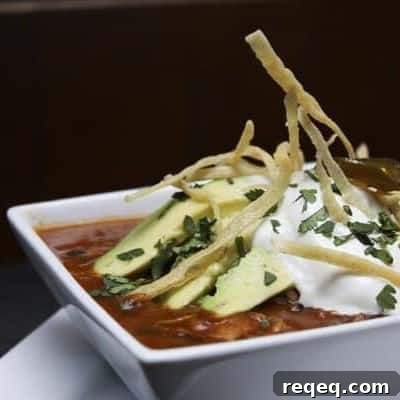 Authentic Chicken Tortilla Soup with Avocado & Lime Recipe 2 img 5573 3