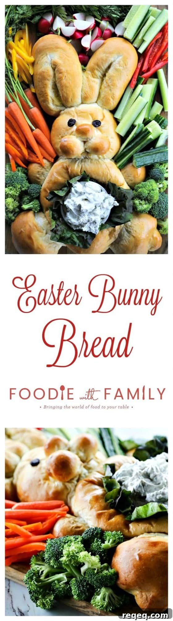 Easter Bunny Bread Recipe: How to Make Adorable Holiday Loaves 6 Add the tradition of Easter Bunny Bread to your Easter celebrations; kids and adults alike love it! Bonus: this post has a video tutorial showing how to form the bunny bread!
