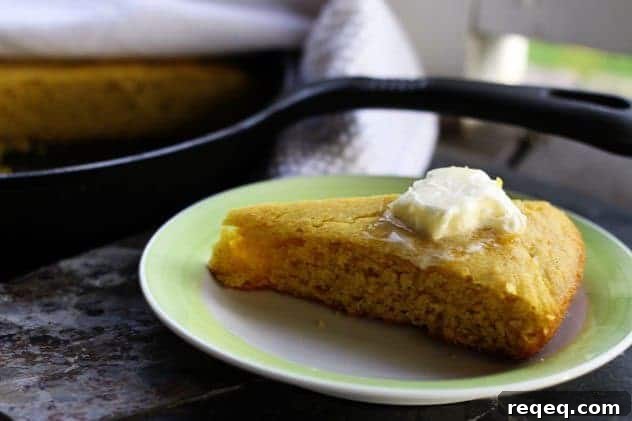 Buttermilk Cornbread Recipe with Crispy Golden Crust 2 Buttermilk Cornbread